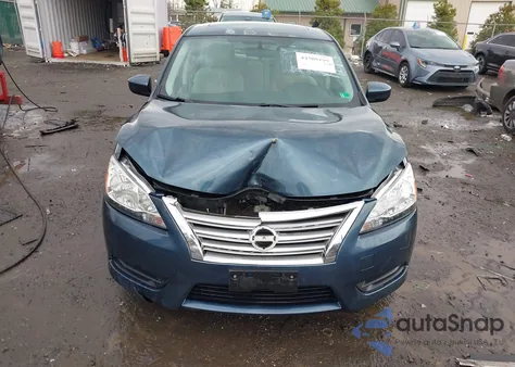 2015 Nissan Sentra Sv из США, поврежденный, VIN 3N1AB7AP9FY377463